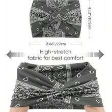 1/4 Pcs Boho Headband Women Headband Hairband Turban Soft Flower Cotton Headbands For Women's Hair Everyday Yoga Sport Fitness