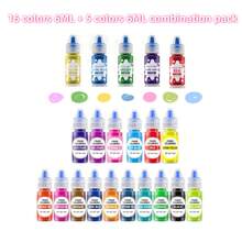 烘焙色液 - 多种鲜艳颜色的色液套装，用于烘焙、糖霜、蛋糕装饰、复活节彩蛋、DIY 手工用品套件的染料 - 部分配件随机发送 - 1件 - 查看 13