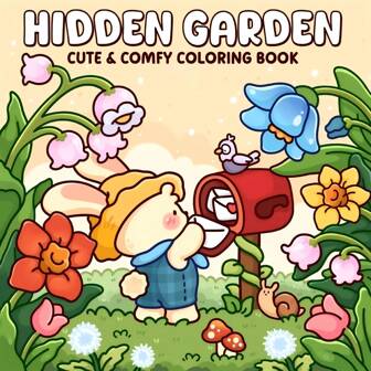 [New 2025 Model]1pc 48Page HIDDEN GARDEN:Coco Coloring Book For Adults And Teens,Colouring Books Super Cute Designs Of Cozy,Coloring Books Hygge Spaces For Relaxation (Cozy Spaces Coloring) .Colouring Books Release Emotions And Relieve Anxiety | Ideal Gift For Holiday