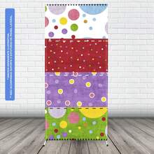 Roman Side Panel Easy To Wear 0.90m X 2.20m June Festival - PLFJN0013 - 查看 2