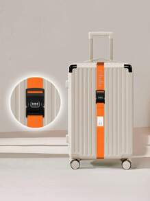 4pcs Personalized Embroidered Luggage Straps, Travel Suitcase Password Lock Security Strap, Multi-Color Fashion Versatile Packing Belt, Thick & Durable Anti-Burst Luggage Binding Strap, Securely Fixes Checked Luggage, Suitable For Travel, Gifts For Family, Friends, Holidays Like Mother's Day, Teacher's Day, Valentine's Day, Christmas, Father's Day, Birthdays