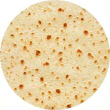 1 chiếc chăn Tortilla tròn vải nỉ mềm mại và ấm áp - Ấm áp và thoải mái cho ghế sofa, giường, văn phòng hoặc du lịch - Thiết kế thực phẩm vui nhộn và chân thực - Chăn quà tặng đa năng cho mọi mùa - Vàng - Xem 1
