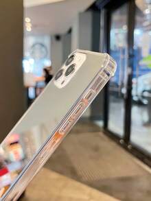 1 件挂链镜面防震斜肩手机壳适用于 7/8/SE2/7p/8p/X/XS/XR/XS Max/11/11 Pro/11 Pro Max/12/12 Pro/12 Pro Max/13/13 Pro/13 Pro Max/14/14 Pro/14 Pro Max/15/15 Pro/15 Plus/15 Pro Max，保护套防水防摔防刮