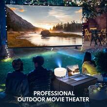 TY20 Mini Projector, 80ANSI Lumens Basic Model, Supports 1080P Video Playback Decoding, Upgrade Your Home Theater Movie Experience, Compatible With HD, USB, AV, Laptop. Holiday Gift - EU C Type Plug(220-240V) - View 8