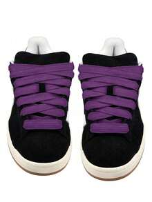 1 双扁平运动鞋鞋带，男女款运动鞋白色鞋带（多种颜色） - 彩色 - 查看 7