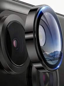 3pcs Scratch-Resistant Ultra Clear Tempered Glass Camera Lens Protector - Compatible With IPhone 15 Pro Max, 14 Plus, 13, 12, 11, 15 Pro, 15 Plus, 14 Pro - Perfect Fit, Scratch-Resistant And Durable, Black Gift For Birthday, Family, Friends Alloy Metal With Tempered Glass Full Cover, Lens Protector, Phone Accessories