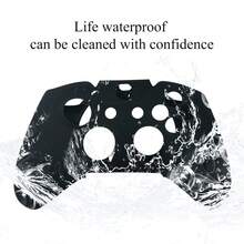 1 Set One Controller Grip Cover + 2 Joystick Caps, Non-Slip Textured Design For Enhanced Gameplay Experience - Multicolor - View 4