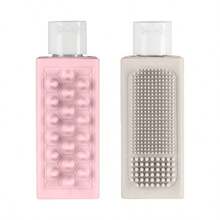 Travel Smart By Skin & Scalp Care Travel Bottles Bottles With Attachments Pink And Grey TS444X - 1 - View 3