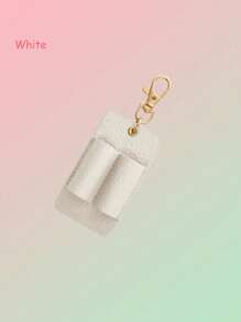 1pc Portable Student/Office Stationery Pen Holder With Key Chain, Mini Pen Clip,Back To School,School Supplies,Pencil Case,Pencil Pouch,School Bag