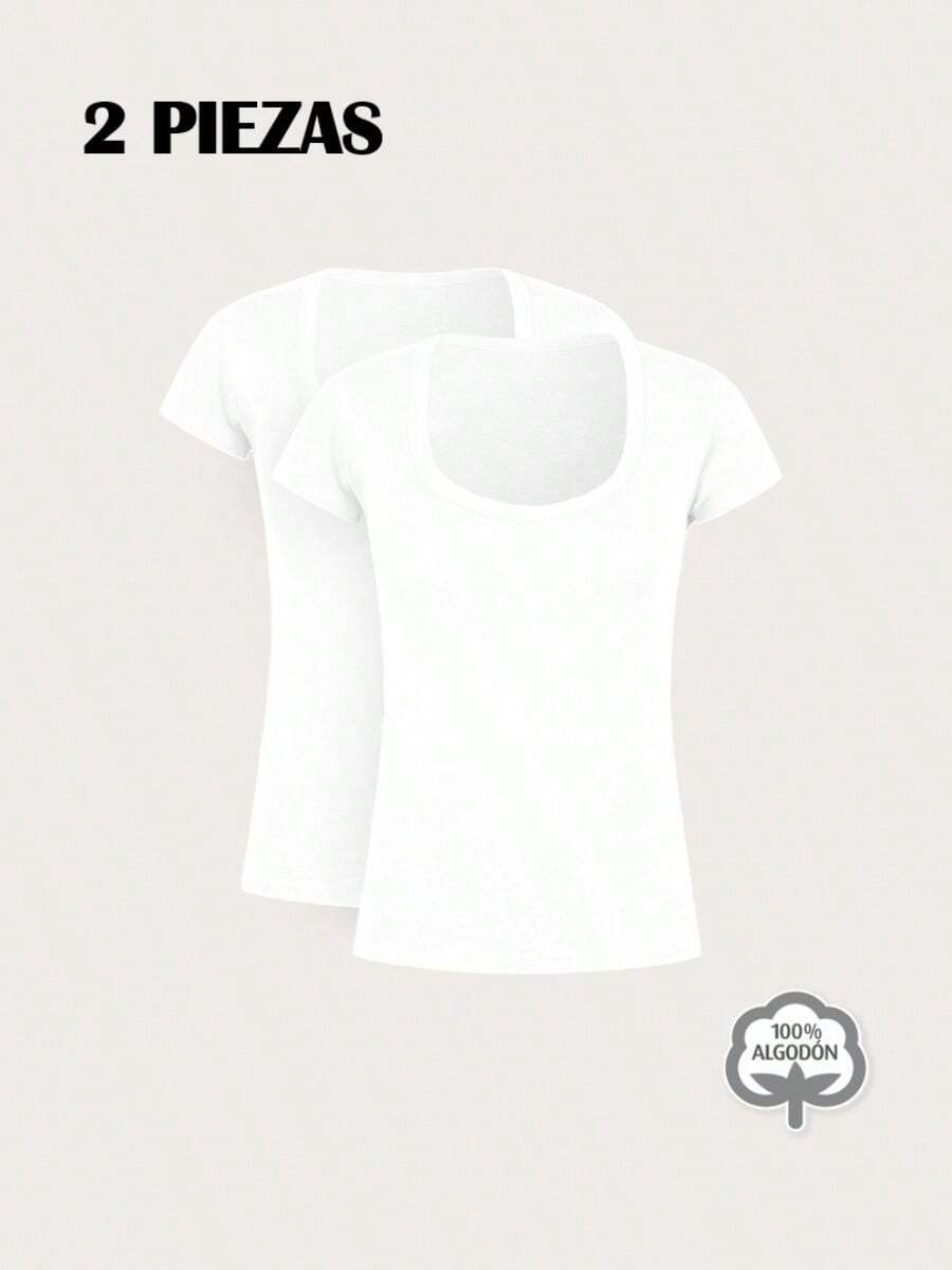 Women T-Shirts - White - View 1