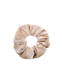 Elastice de păr cu fermoar din catifea coreeană de culoare solidă, frânghie de păr pentru intestin gros din material la modă, geantă de depozitare pentru accesorii de păr, depozitare portabilă de călătorie