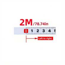 1 件木工 T 型轨道卷尺 0.5 英寸宽自粘式公制刻度尺适用于斜切轨道路由器台锯测量工具 - 白色 - 查看 15