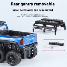 1 件霸王龙金属压铸模型车，19 厘米 X 7.2 厘米 X 8 厘米，越野车玩具，适合 3 岁以上男孩的礼物，返校