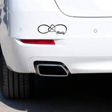 1 pieza Pegatina con forma de corazón "Familia" para el Body del coche, decoración exterior automotriz, pegatina protectora contra arañazos, resistente al agua, se adapta a todos los modelos de automóviles y también es adecuado para motocicletas - Multicolor - Ver 9