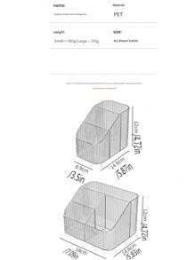 1pc Elegant Cosmetic Storage Box - Lightweight Plastic Desktop Storage Box With Compartments For Skincare, Lipstick And Jewelry/High-End Makeup Brush Storage Box Lipstick Acrylic Skincare Desktop Dressing Table Desktop Pen Holder Box Storage Rack (Different Batches Do Not Affect The Use And Appearance) Bathroom Accessories Bathroom Organizer Back To School
