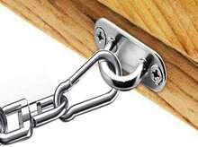 4 Pcs 3.1 Inch 304 Stainless Steel Ceiling Hooks Pad Eyes Plate Marine Hardware Hooks With Screws - Rectangle Eye Plate (set Of 8) - View 6
