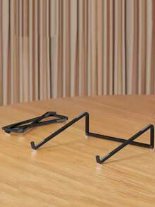 1个铝合金笔记本电脑支架，适用于17英寸以下笔记本电脑，桌面增高架，便携式可折叠散热平板电脑支架 - 彩色 - 查看 8