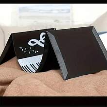 1 Piece Premium Piano Sheet Music Clip - A4 Size, Three-Fold Design, Six-Page Capacity, Durable And Lightweight, Secure Page Holder Perfect For Musicians And Performers