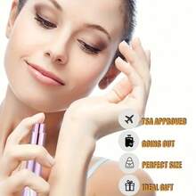 1pc/7pcs 12ml Portable Mini Perfume Atomizer, Iempty Pocket Cologne Spray, Glass Inner Layer And Aluminum Shell Back To School - Multicolor - View 6