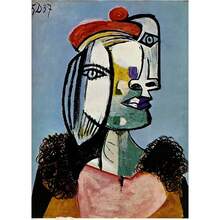 1 pieza/3 piezas Obra de arte de pared Pósteres con marco opcional Vintage Pop Arte del artista Pablo Picasso Arte clásico Impresión en lienzo Póster Estilo cubista Arte abstracto de personaje Pintura artística de pared Adecuado para decoración del hogar Sin marco/Con marco Lienzo Artístico - Multicolor - Ver 15