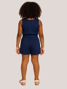 Ribana Soft Children's Romper - Comfort And Style For Your Little One! - 藏蓝色 - 查看 2