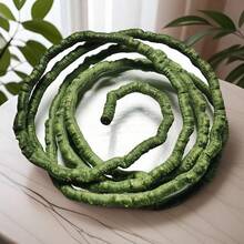 Reptile Jungle Climber Set - Flexible Rattan Vines And Leaves With Suction Cups For Habitat Decor - All-Season Durable Material - Ideal For Chameleon, Lizards, Gecko Climbing