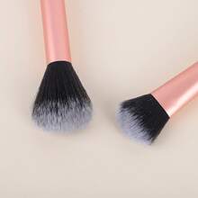 8 Professional Makeup Brush Set With Loose Powder Brush And Blush Powder Brush - Multicolor - View 3