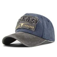 1pc Men's Texas Letter Embroidered Baseball Cap