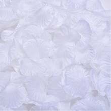 1000 片仿真玫瑰花瓣、无纺布、堆叠花瓣、散花、告白花片最佳礼物、婚礼装饰、家居装饰、房间装饰派对礼物新娘生日毕业生日装饰派对装饰单身派对