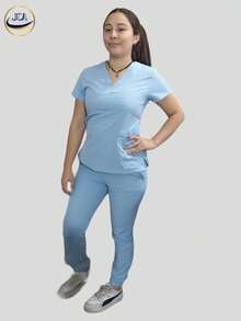 Scrub Sets - Baby Blue - View 2