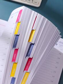 1pc 2026 English Planner, Suitable For Office Use School Supplies,Back To School