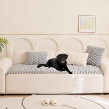 Mivnue Pet Couch Cover, Couch Covers For Dogs, Washable Dog Sofa Covers Couch Protector, Fuzzy Non Slip Couch Slipcover Pet Friendly (Brown, 27.6" X 59.1") - 銀色 - 查看 2