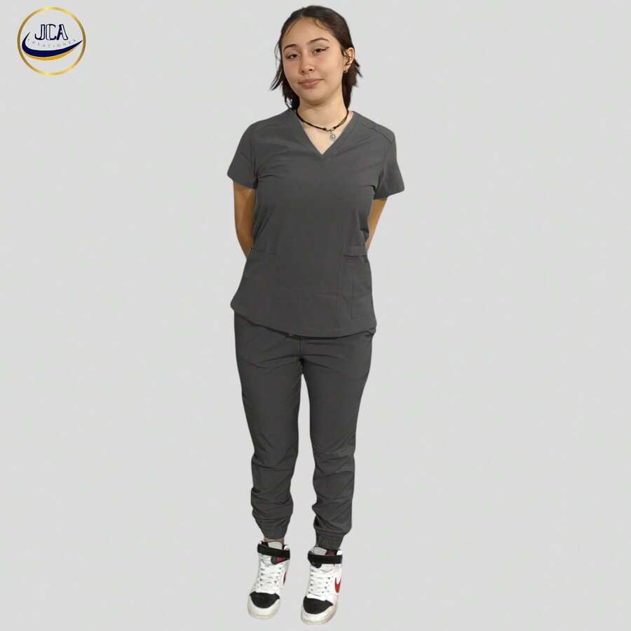 Scrub Sets - Grey - View 1