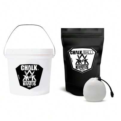 Magnesia Antiskid Gimnasia, Escalar, 1 Kg + Chalk