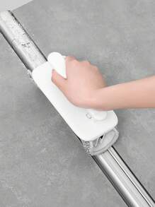 1 pièce Brosse de nettoyage des rainures de fenêtre amovible, brosse pour fissures pour nettoyer les rebords de fenêtre, les coins et les bords des portes