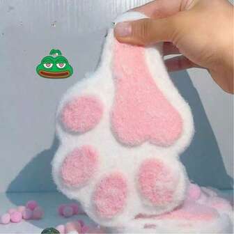 1 st stor silikon katttass klämleksak, högkvalitativ stresslindrande squishy leksak, utmärkt födelsedags-/julklapp till barn, gelékatt, Taba Squishy