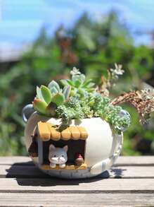1pc Art Abstract Figure Vase Ornaments - Suitable For Home, Hotel, Restaurant Tabletop And Entrance Decoration And Hydroponics Of Flowers And Green Plants, Can Be Used For All Seasons, Home Decoration, Dressing Table, Vase, Centerpiece, Tabletop Decoration