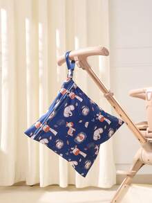 1 Pack Wet Dry Bags Waterproof Reusable Wet Bag With , Beach Pool Gym Bag Yoga Toiletries Daycare Organizer For Swimsuit Wet Clothes, - Multicolor - View 8