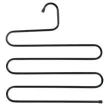 Stainless Steel Multifunctional Magic S-Type Multi-Layer Pants Rack Pants Hanger Wardrobe Organizing Rack Pants Hanger With