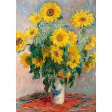 1pc Quà tặng Bộ sưu tập nghệ thuật cổ điển Claude Monet Tranh Canvas Áp phích và bản in Nghệ thuật treo tường Hình ảnh cho Phòng khách Trang trí nhà Khung tùy chọn - Nhiều màu - Xem 17