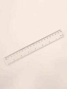 Righello in plastica trasparente, righello stazionario creativo, strumento di misurazione per studenti, righello colorato, forniture scolastiche, ritorno a scuola