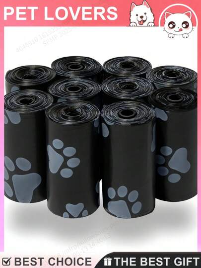 300 Pieces/20 Rolls Thick Dog Poop Bags, Pet Waste Bags Leak-Proof For Outdoor Walks With Dogs (Includes All Specifications Of 20/10/1 Capacity)