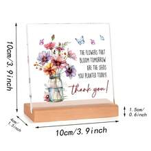 1pc, Quà tặng tri ân giáo viên, Quà tặng tri ân giáo viên nữ, Đồ dùng thiết yếu cho giáo viên - Bảng tri ân, Quà tặng tri ân giáo viên nữ nhân Ngày Nhà giáo tốt nhất - Nhiều màu - Xem 3