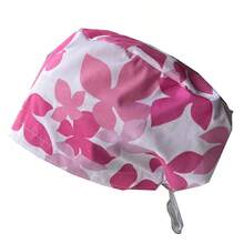 Cappellino da baseball in tessuto casual con stampa floreale, cappellino sportivo non stampato per tutte le stagioni