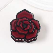 玫瑰花发夹，公主风格发饰，发爪夹，优雅后脑勺发饰时尚发饰 - 彩色 - 查看 8