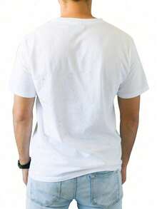 Hong Kong Phooey Printed Premium Cotton T-Shirts Men Summer Short Sleeve Tees Casual Tops