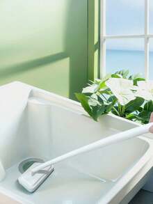 1 件套可拆卸长柄瓷砖清洁刷套装，适用于浴缸、浴室水槽、多用途清洁工具 - 彩色 - 查看 5