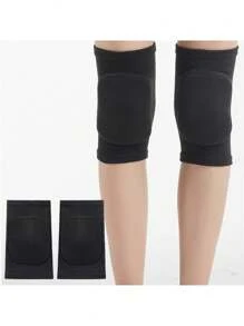1 par de rodilleras deportivas para hombres, mujeres y niños, protección para rodillas, rodilleras para baile, yoga, voleibol, fútbol, carrera, ciclismo y tenis