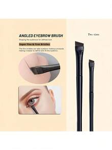 5/7-Piece Precision Eye Makeup Brush Set | Scythe & Angled Eyeliner, Eyebrow Brushes With Long Handle Reversible Design – Soft Synthetic Bristles For Sensitive/Dry Skin (Professional Grade),Brush Set,Makeup Brush Kit,Make Up Brush Set,Make Up Set Complete,Makeup Brush Set,Complete Makeup Kit,Brush Kit,Brushes Makeup Set,Makeup Gift Set - Multicolor - View 4
