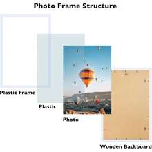 New 22.375x34 Picture Frame  For Poster Photo Picture, Horizontal And Vertical Formats For Wall Hanging, 22.375 X 34 Wall Gallery Poster Photo Frame For 22.375 By 34 Photos Posters, - 白色 22.375x34 英寸 - 查看 2
